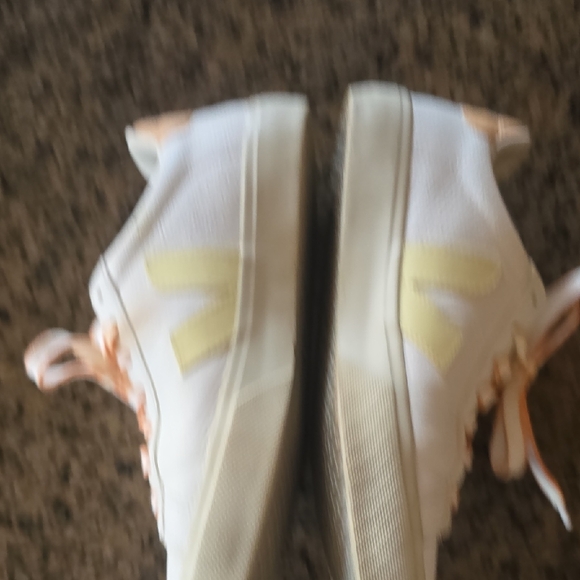 Veja Women's White/Orang/Yellow Sneakers - Picture 9 of 13